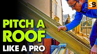 How to Build a Pitched Roof  Carpentry Training [upl. by Tobie153]