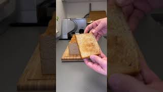 Toastbrot mit Vollkorn  Rezept am Ende des Videos [upl. by Adnamahs]