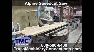 Alpine Speedcut Saw [upl. by Lyall]