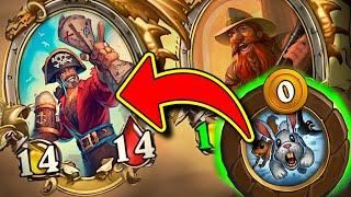 Making our Whole Board Golden  Hearthstone Battlegrounds [upl. by Shana]