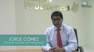 Jorge Gómez Gerente de Proempresa opina sobre nuestro Programa de Liderazgo [upl. by Ynnattirb]