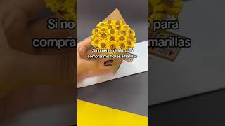 Flores amarillas tutorial floresamarillas floreseternas regaloscreativos diy regalos amor [upl. by Hamrnand933]