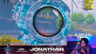 OMG 😱 FINALLY JONATHAN REVELED HIS SENSITIVITY ON LIVE STREAM  JONATHAN GAMING SENSITIVITY [upl. by Rehteh324]