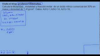 Ejercicios y problemas resueltos de disoluciones 18a [upl. by Denver]