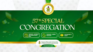 KNUST 57th SPECIAL CONGREGATION  2024 [upl. by Nelyahs]