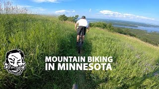 Mountain Biking in Duluth Minnesota was surprisingly great [upl. by Refynnej854]