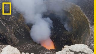 Into Nicaraguas Masaya Volcano  Explorer [upl. by Hoopes]