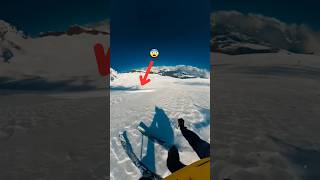 Skier Finds TERRIFYING Surprise lespowtos [upl. by Stanton]