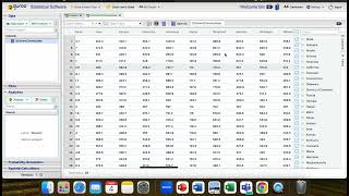 Calculating descriptive statistics using numerical summaries under Analytics in Rguroo [upl. by Orsa]