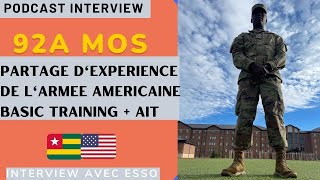 PARTAGE DEXPERIENCE BASIC TRAINING ET AIT DANS LARMEE AMERICAINE [upl. by Carmine129]