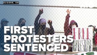 Protester Sentenced for Shutting Down I5 During ProPalestine Demonstration [upl. by Alonso]