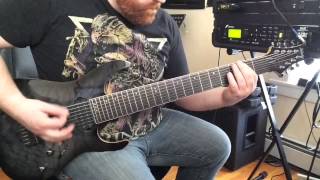 Schecter Banshee 8p demo [upl. by Jangro338]