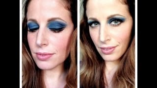 Makeup Tutorial trucco ispirazione 70s blue [upl. by Gaut465]