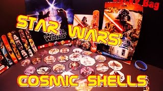 STAR WARS Cosmic Shells DISNEY 4K REWE all cards open 突然 Krieg der Sterne Lucky Bag 突擊 Karten [upl. by Emearg]