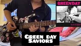 Green Day  Saviors guitar cover [upl. by Lisetta954]