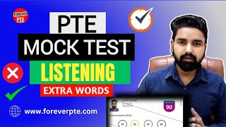 PTE Listening Mock Test  by Sunil Sir  Forever PTE [upl. by Edbert348]