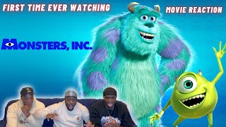 BOO IS HILARIOUS First Time Reacting To MONSTERS INC  Group Reaction  MOVIE MONDAY [upl. by Nylireg]