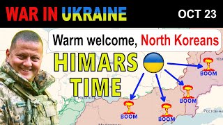 23 Oct WIPED OUT ON DAY ONE Ukrainians STRIKE NK BASES  War in Ukraine Explained [upl. by Eneja]