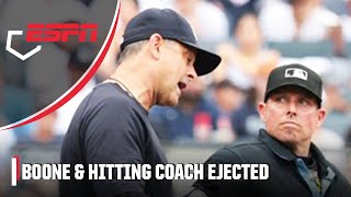 Aaron Boone amp Yankees hitting coach BOTH EJECTED  ESPN MLB [upl. by Fiore175]