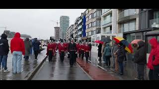 Showkorps WIK  Grote Carnavalstoet Oostende 2024 [upl. by Nilyam272]