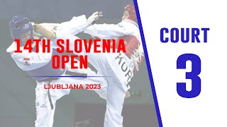 14th Slovenia Open 2023  Court 3 [upl. by Zeni]