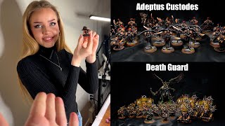 Adeptus Custodes vs Death Guard Battle Report 10th Edition 2000pts [upl. by Guillermo543]