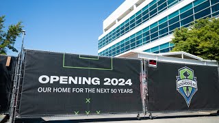 Sounders FCs new home comes to life in Renton [upl. by Lynnell]