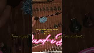 two super hit Mohd Rafi songs on Santoor instrumental back to back [upl. by Epolulot]