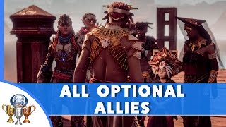 Horizon Zero Dawn  All Optional Allies Joined How to Get All Optional Allies For Defense [upl. by Niro]