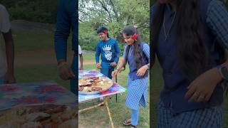 Mandhi Biryani Flip Challenge 🍗😜shorts [upl. by Ymmor]