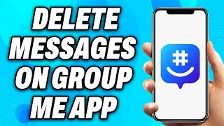 How to Delete Messages on GroupMe App 2024  Easy Fix [upl. by Asle742]