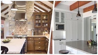 75 Large Kitchen With Limestone Countertops Design Ideas Youll Love 🔴 [upl. by Aihsiyt]