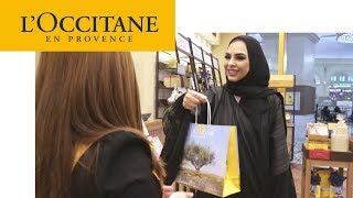 Lady Aysha  Qatar  LOccitane [upl. by Marih580]