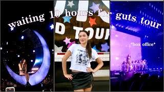 GETTING OLIVIA RODRIGO BOX OFFICE TICKETS DAY OF  GUTS TOUR VLOG [upl. by Yro397]