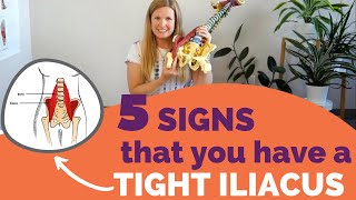 Top 5 Signs you have a tight iliacus [upl. by Ettelegna]