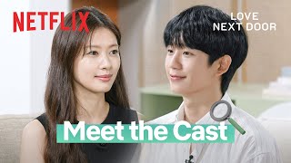 Jung Haein and Jung Somin on their new romcom LOVE NEXT DOOR  Netflix ENG SUB [upl. by Aivle]