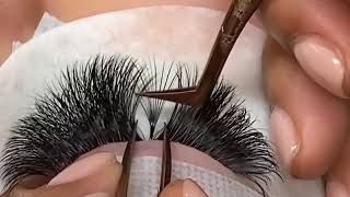 How to apply lashes extensions [upl. by Ylirama]