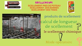 scellement des barres et des tiges SIKAHILTI scellement chimique [upl. by Farny]