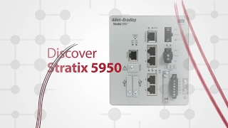 Stratix 5950 For Network Connectivity and Security  SPS IPC Drives 2016 [upl. by Delogu]