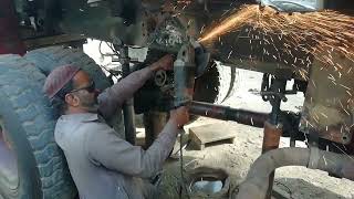 Reparing Process Truck Cracked Chassis Chassis Welding Techniques [upl. by Immot680]