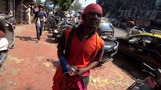 Avoid This Guy In India  Crazy Beggar [upl. by Einafpets]