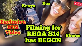 RHOA Season 14 Filming has BEGUN WE have ACTUAL behind the Scenes FOOTAGE More Casting News [upl. by Gabrielli]