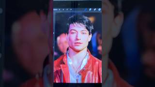 The Flash Ezra Miller short theflash erzamiller [upl. by Helbonnah639]