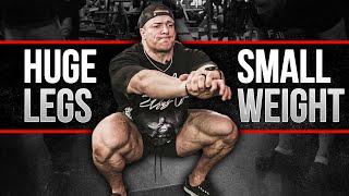 Work SMARTER Build Bigger Quads With Lighter Weights [upl. by Maggee]