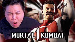 MORTAL KOMBAT 1  NEW OFFICIAL OMNIMAN GAMEPLAY TRAILER REACTION [upl. by Neil793]