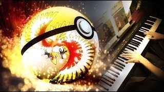 POKÉMON GoldSilverCrystal  Goldenrod City Piano Solo  Sheet Music [upl. by Durst]