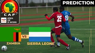 Zambia 3 vs 2 Sierra Leone Live Stream CAF 2025 Africa Nations Cup Qualifier Commentary Score [upl. by Ayotyal]