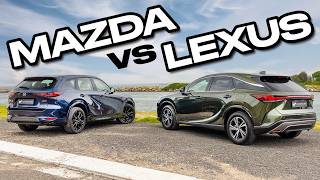 Lexus RX vs Mazda CX60 2024 Comparison Review Which quotLuxuryquot SUV Is Best [upl. by Carrick]