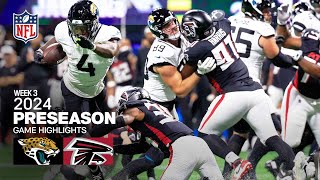 Jacksonville Jaguars vs Atlanta Falcons  2024 Preseason Week 3 Game Highlights [upl. by Avik]