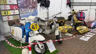 Mersea Island Scooter Rally Custom Show 2023 [upl. by Phia776]